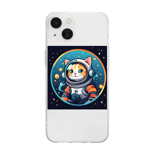 コスモキャット Soft Clear Smartphone Case