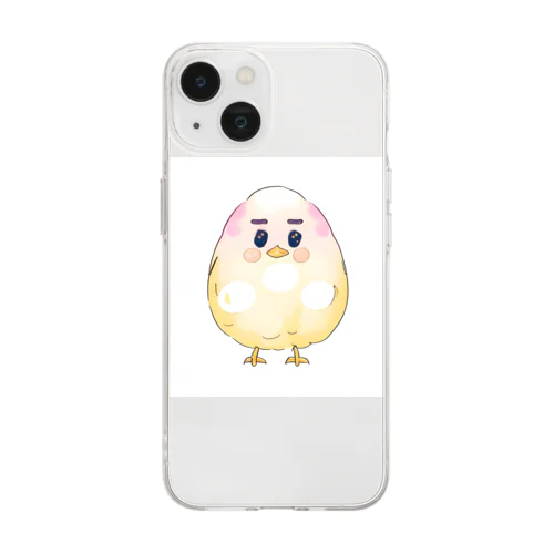 たまぴよ Soft Clear Smartphone Case