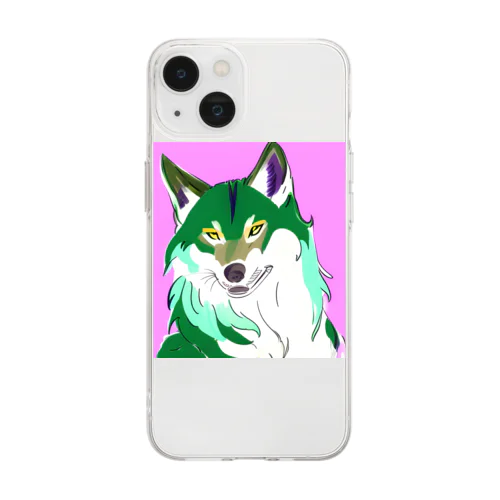 Wild Wolf Soft Clear Smartphone Case