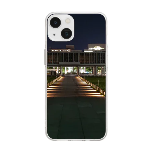 綺麗な夜景 Soft Clear Smartphone Case