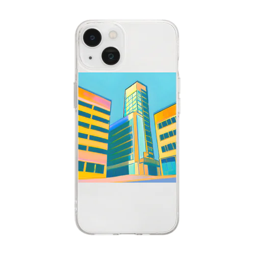 POP Architecture Soft Clear Smartphone Case