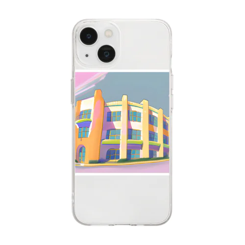 POP Architecture Soft Clear Smartphone Case