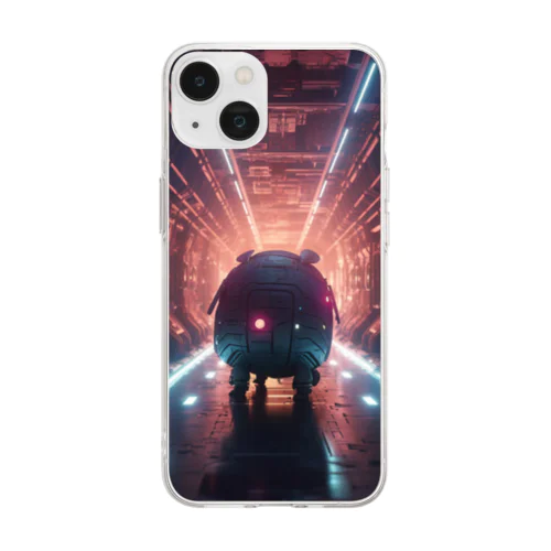 I'm a robot.20230906 Soft Clear Smartphone Case