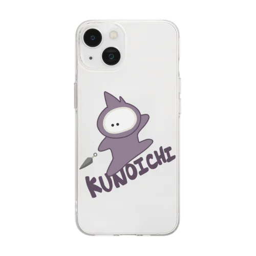 KUNOICHI Soft Clear Smartphone Case