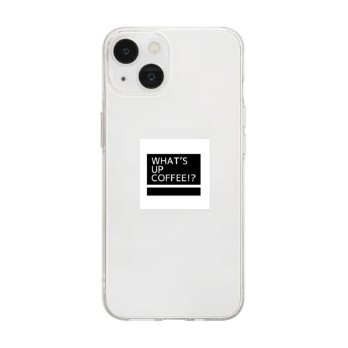 コーヒーはいかがですか？ Soft Clear Smartphone Case