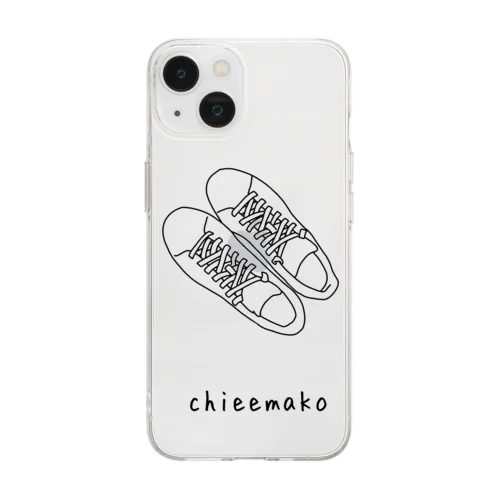 スニーカー Soft Clear Smartphone Case