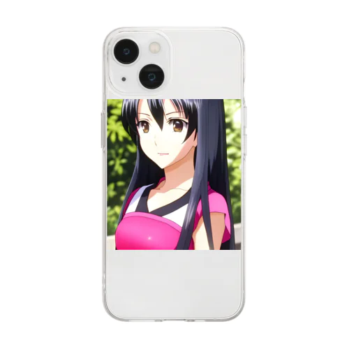 田中 麻衣（たなか まい） Soft Clear Smartphone Case