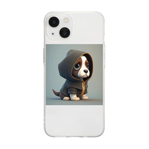 エフモン　イヌ Soft Clear Smartphone Case