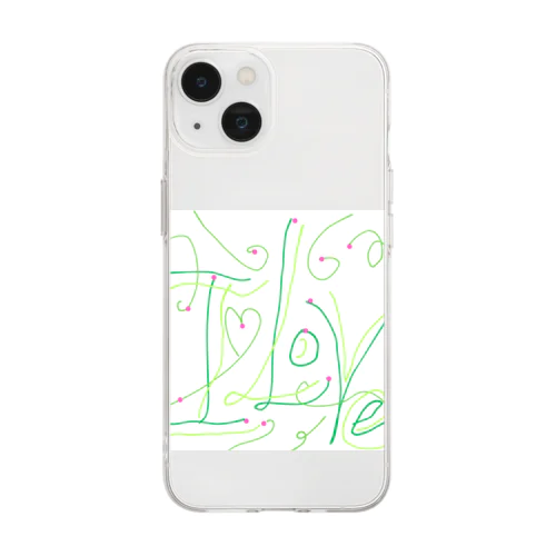 LOVE🍀 Soft Clear Smartphone Case