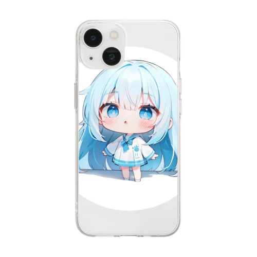 チビミク Soft Clear Smartphone Case