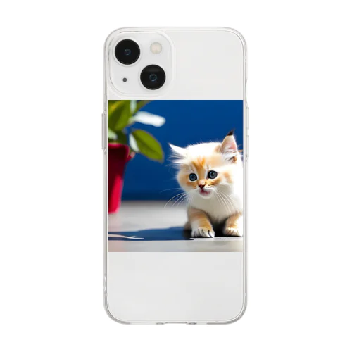 子猫 Soft Clear Smartphone Case