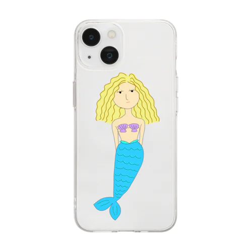 人魚☆ Soft Clear Smartphone Case