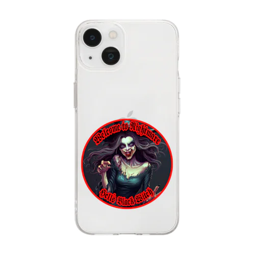 恐い魔女　 Soft Clear Smartphone Case