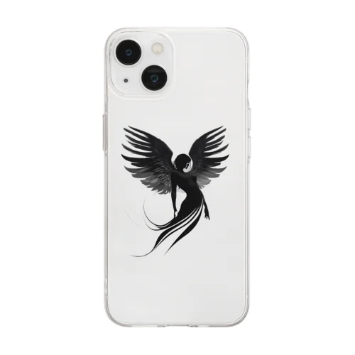 tear angel Soft Clear Smartphone Case