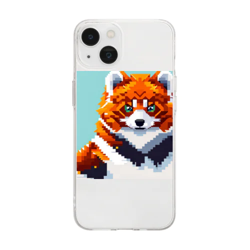 レッサーパンダグッズ Soft Clear Smartphone Case