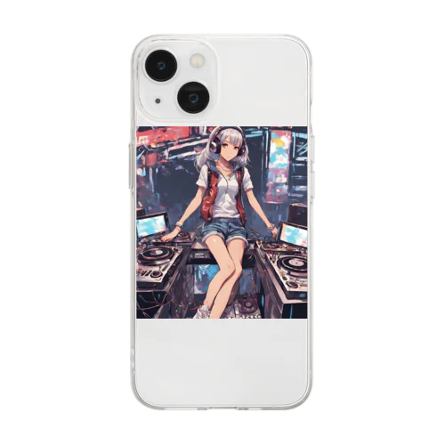 バーチャル少女4 Soft Clear Smartphone Case