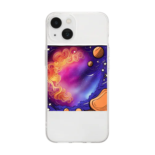 宇宙 Soft Clear Smartphone Case