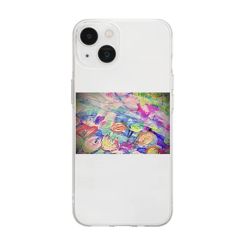 coco 睡蓮 Soft Clear Smartphone Case