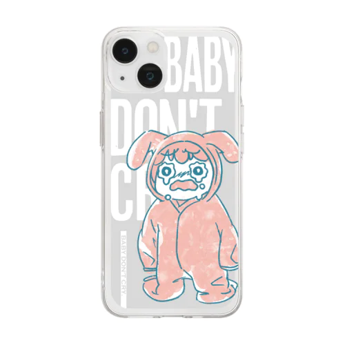 赤ちゃんのスマホケース Soft Clear Smartphone Case