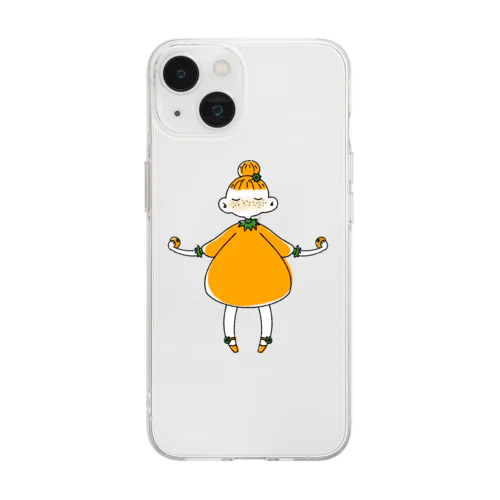 みかん娘 Soft Clear Smartphone Case