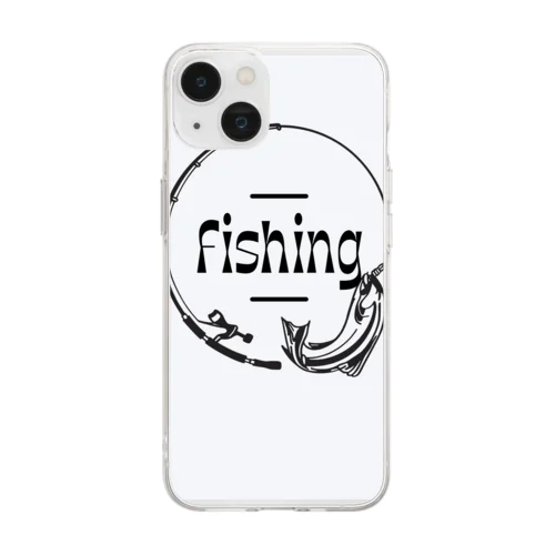 fishing Soft Clear Smartphone Case