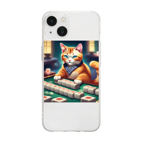 麻雀猫 Soft Clear Smartphone Case