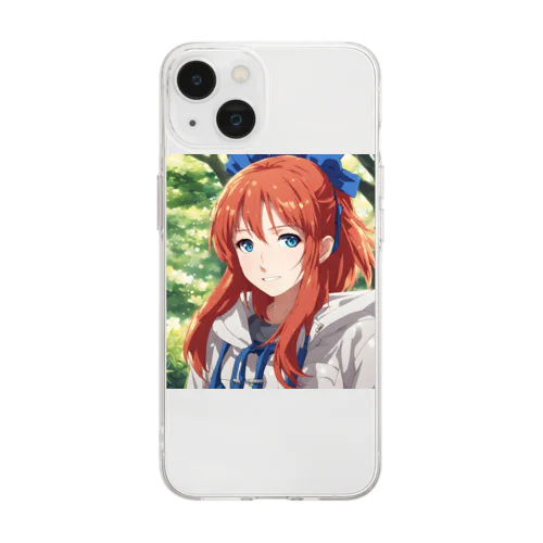 青木茜 Soft Clear Smartphone Case