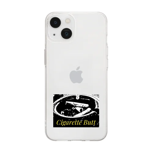 Cigarette Butt Soft Clear Smartphone Case