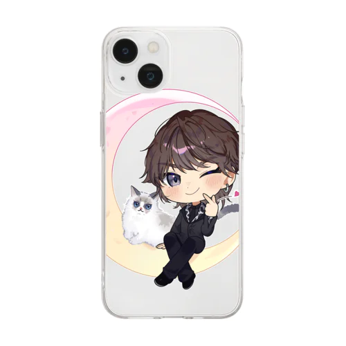 ルナルナ&ベルたん Soft Clear Smartphone Case