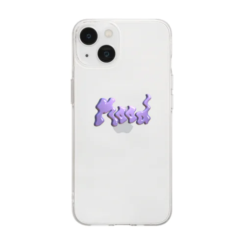 Mood な気分 Soft Clear Smartphone Case