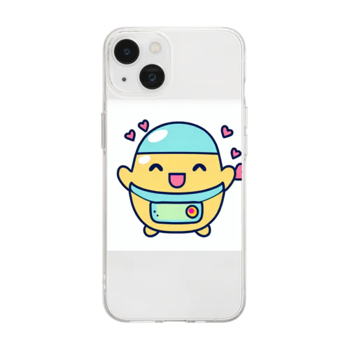 たまごっちだよー Soft Clear Smartphone Case