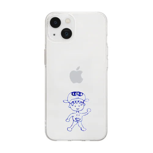 つぼはちくん Soft Clear Smartphone Case