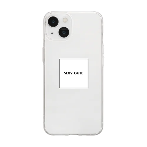 セクシーキュート　ブランド Soft Clear Smartphone Case
