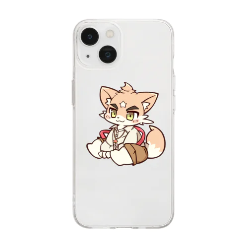 デフォルメそらくん Soft Clear Smartphone Case