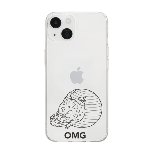 バランスボールOMG Soft Clear Smartphone Case