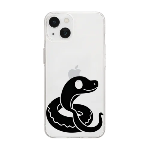 スネイくん６ Soft Clear Smartphone Case