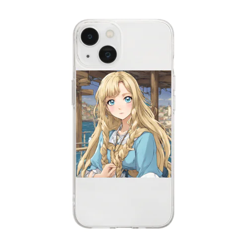 西川 まりな Soft Clear Smartphone Case