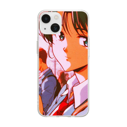 「湘南妄想族R」| 90s J-Anime "Shonan Delusion Tribe R" Soft Clear Smartphone Case