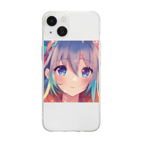 AI美少女コレクション Soft Clear Smartphone Case