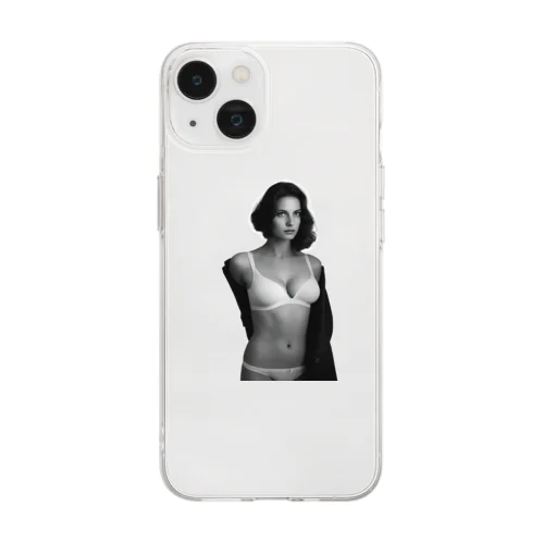 woman Soft Clear Smartphone Case