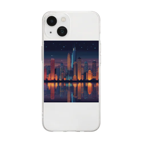 夜景 Soft Clear Smartphone Case