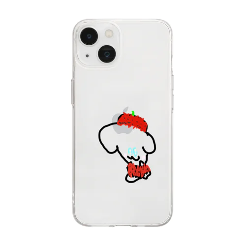 しなももち Soft Clear Smartphone Case