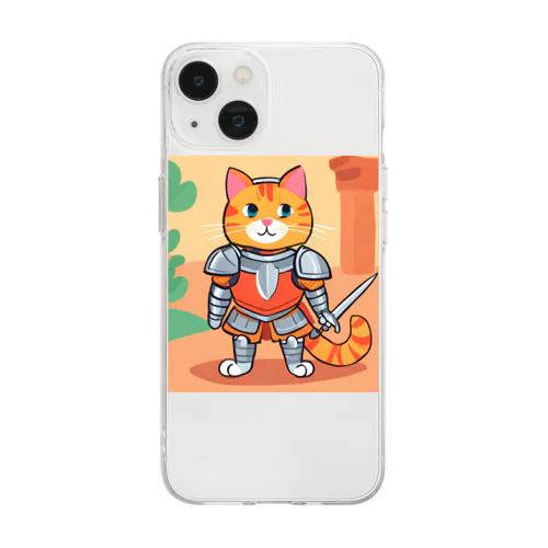 勇者猫 Soft Clear Smartphone Case