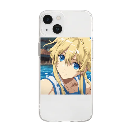 大島 美樹（おおしま みき） Soft Clear Smartphone Case