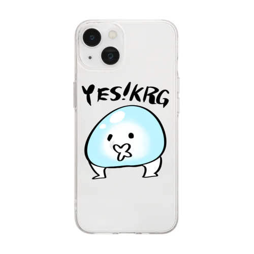 イエス！クラゲくん Soft Clear Smartphone Case