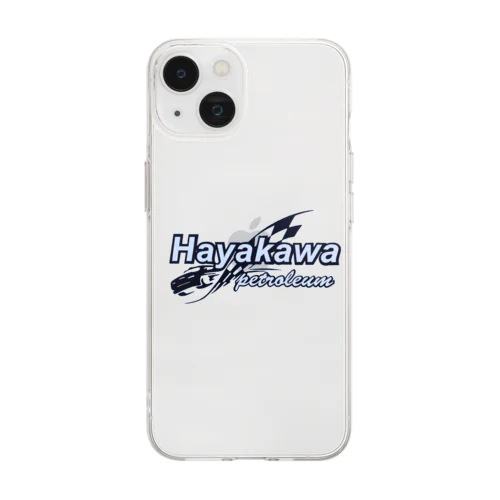 早川石油(公式) Soft Clear Smartphone Case