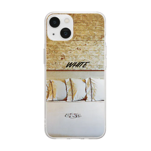 Monogram Soft Clear Smartphone Case