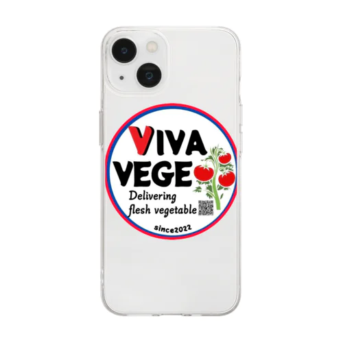 VIVA VEGE ソフトクリアスマホケース