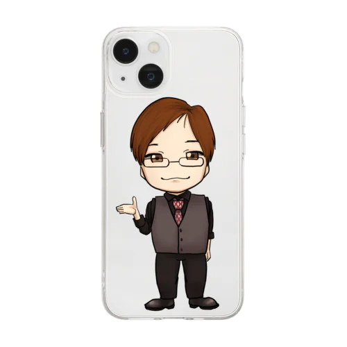 はやふみオリジナルキャラクター Soft Clear Smartphone Case