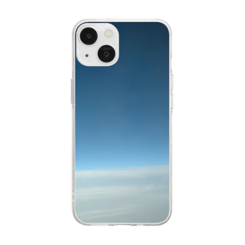 雲上の景色 Soft Clear Smartphone Case